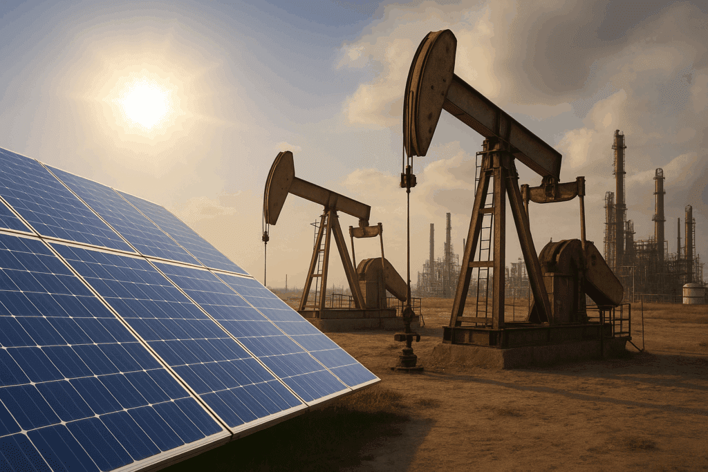 20250811 1622 solar power triumphs simple compose 01k2dcm5fwe30bn3ntr4jq52e9